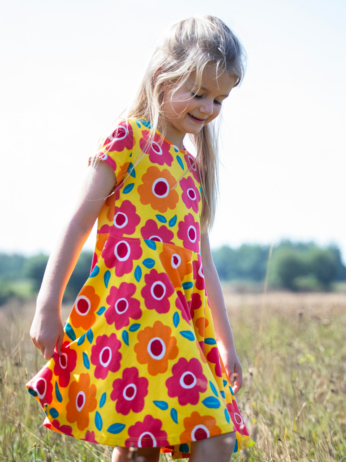 frugi perfect day skater dress Spring Skater Dress