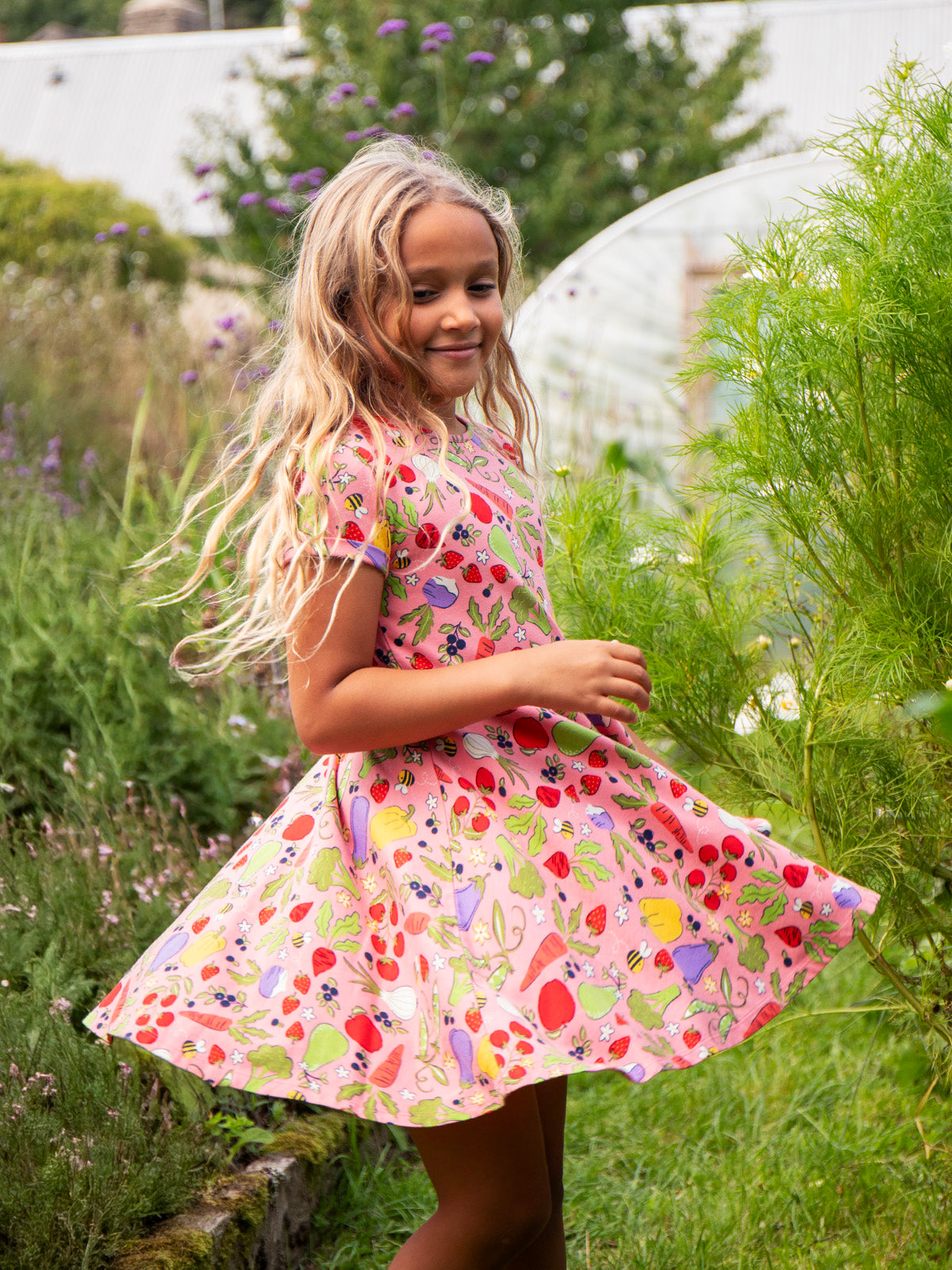 frugi perfect day skater dress Spring Skater Dress
