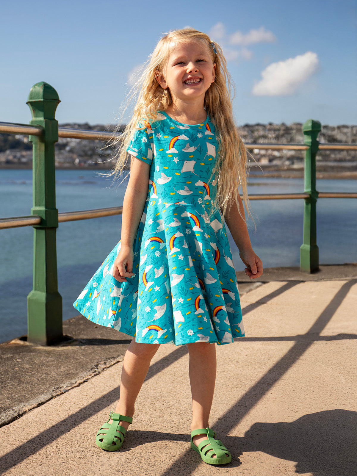 frugi skater dress sale Frugi Spring Skater Dress Happy